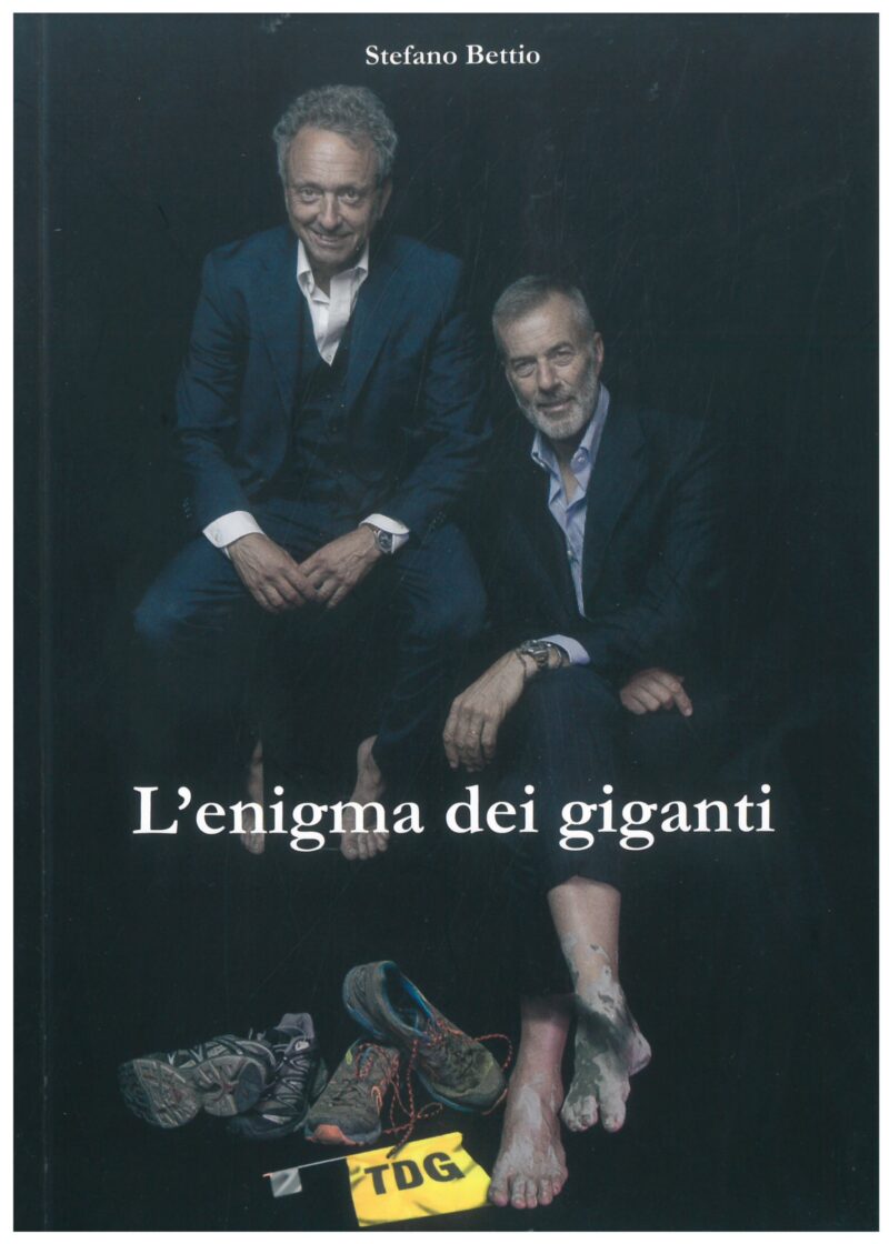 Copertina libro l'enigma dei giganti